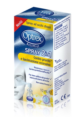 SPRAY OCULARE OPTREX ACTIMIST 2 IN 1 CONTRO IL PRURITO 1 PEZZO - Angeli Pharm