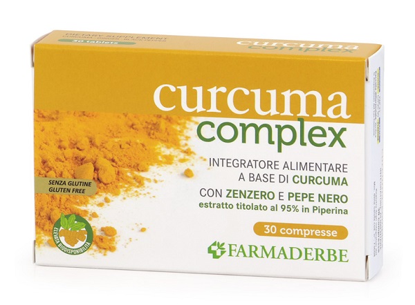 CURCUMA COMPLEX 30 COMPRESSE - Angeli Pharm