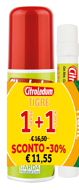 CITROLEDUM TIGRE KIT SPRAY 75 ML + STICK 10 ML - Angeli Pharm