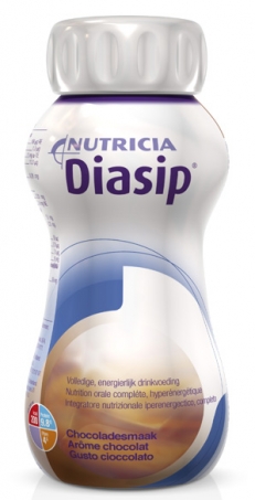 DIASIP CIOCCOLATO 200 ML 4 PEZZI - Angeli Pharm