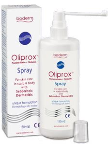 OLIPROX SPRAY ANTIDESQUAMAZIONE E DERMATITE SEBORROICA CUOIO CAPELLUTO E PELLE 150 ML - Angeli Pharm