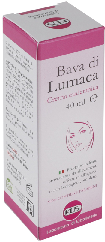 BAVA DI LUMACA CREMA EUDERMICA 40 ML - Angeli Pharm