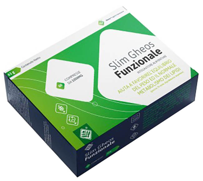 SLIM GHEOS FUNZIONALE 60 COMPRESSE 63 G - Angeli Pharm