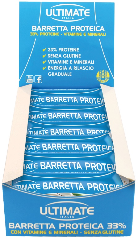 ULTIMATE BARRETTA PROTEICA GUSTO COCCO 24 PEZZI - Angeli Pharm
