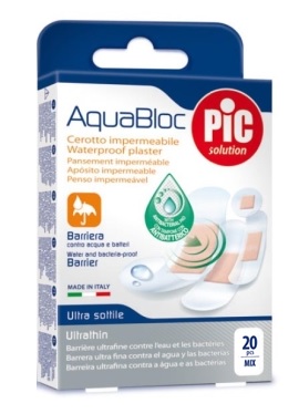 CEROTTO PIC AQUABLOC MIX ANTIBATTERICO 20 PEZZI - Angeli Pharm