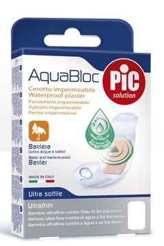 CEROTTO PIC AQUABLOC CM10X8 ANTIBATTERICO 5 PEZZI - Angeli Pharm