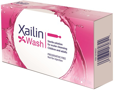 XAILIN WASH SOLUZIONE STERILE OCULARE 20 FLACONCINI 5 ML MONODOSE - Angeli Pharm