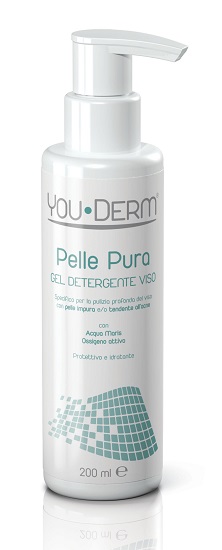 YOUDERM PELLE PURA GEL DETERGENTE VISO 200 ML - Angeli Pharm