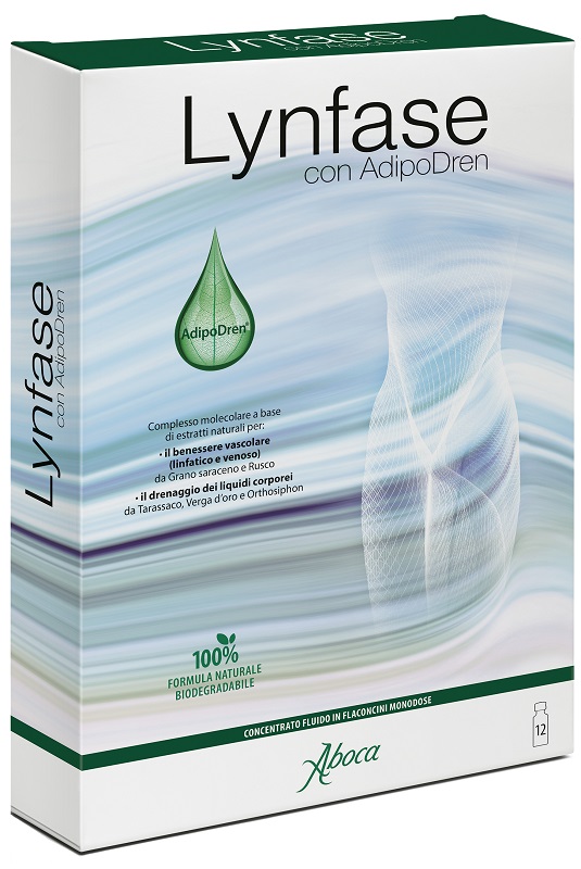 LYNFASE FITOMAGRA 12 FLACONCINI 15 G - Angeli Pharm