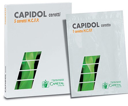 CEROTTO DERMICO CAPIDOL HIGH CONCENTRATION FROZEN PHOSPHOLIPO 5 CEROTTI - Angeli Pharm