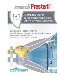 CONTENITORE URINA + PROVETTA MEDIPRESTERIL - Angeli Pharm