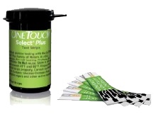 STRISCE MISURAZIONE GLICEMIA ONETOUCH SELECT PLUS 25 STRISCE - Angeli Pharm
