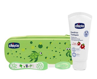CHICCO SET DENTALE VERDE CON FLUORO - Angeli Pharm