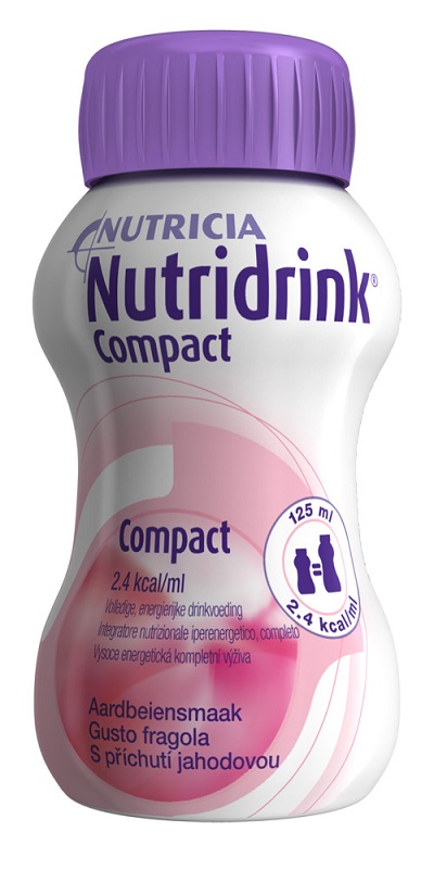 NUTRIDRINK COMPACT FRAGOLA 4X125 ML - Angeli Pharm