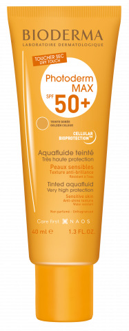 PHOTODERM MAX AQUAFLUIDE TINTED NP FLUIDO SOLARE SPF 50+ UVA 26 40 ML - Angeli Pharm