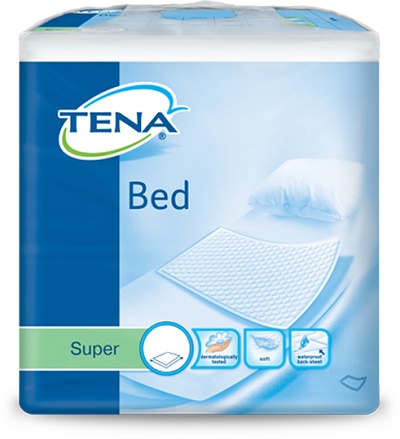 TRAVERSA PER INCONTINENZA NON RIMBOCCABILE TENA BED SUPER 60X90CM 35 PEZZI - Angeli Pharm