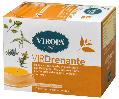 VIROPA DRENANTE TISANA 15 BUSTINE - Angeli Pharm
