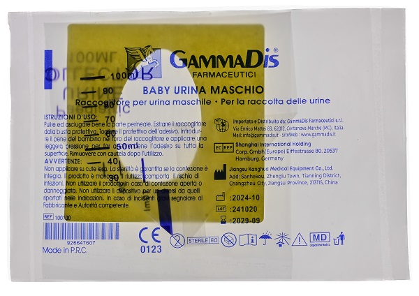 CONTENITORE URINA BABY MASCHIO GAMMADIS - Angeli Pharm