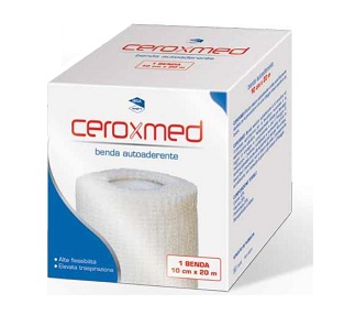 BENDA ELASTICA AUTOADERENTE CEROXMED 2000 X 10 CM 1 PEZZO - Angeli Pharm