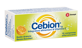 CEBION EFFERVESCENTE VIT C SENZA ZUCCHERO 10 COMPRESSE - Angeli Pharm