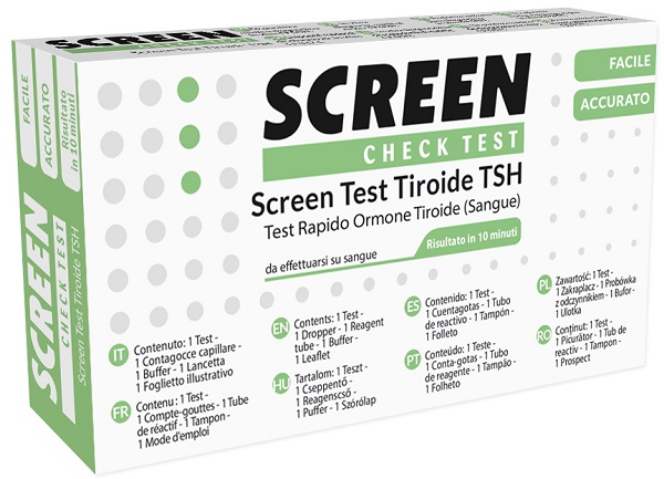 SCREEN TEST RAPIDO ORMONE TIROIDE-STIMOLANTE TSH NEL SANGUE - Angeli Pharm