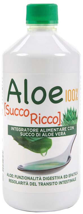 ALOE SUCCO E POLPA 100% 1 LITRO - Angeli Pharm