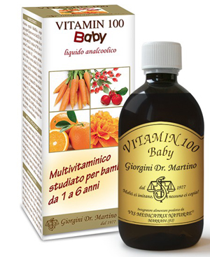 VITAMIN 100 BABY LIQUIDO ANALCOLICO 500 ML - Angeli Pharm