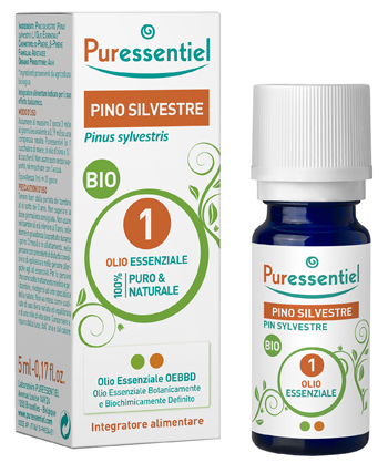 PURESSENTIEL PINO SILVESTRE OLIO ESSENZIALE BIO 5 ML - Angeli Pharm
