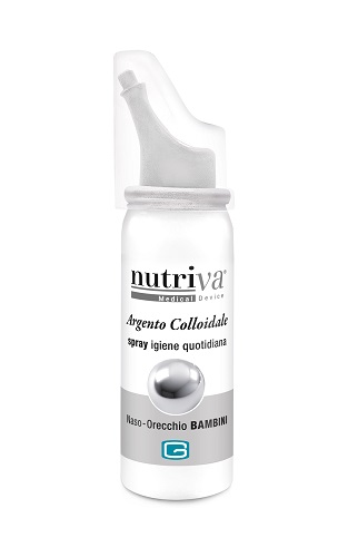 NUTRIVA ARGENTO COLLOIDALE NASO/ORECCHIE 30 ML - Angeli Pharm