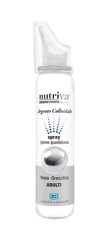 NUTRIVA ARGENTO COLLOIDALE NASO/ORECCHIE 100 ML - Angeli Pharm