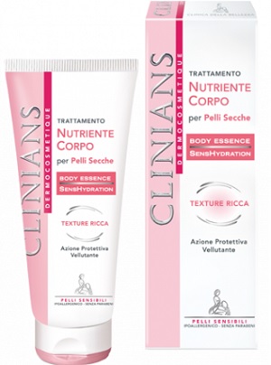 CLINIANS DERMOCOSMETIQUE TRATTAMENTO NUTRIENTE CORPO 200 ML - Angeli Pharm