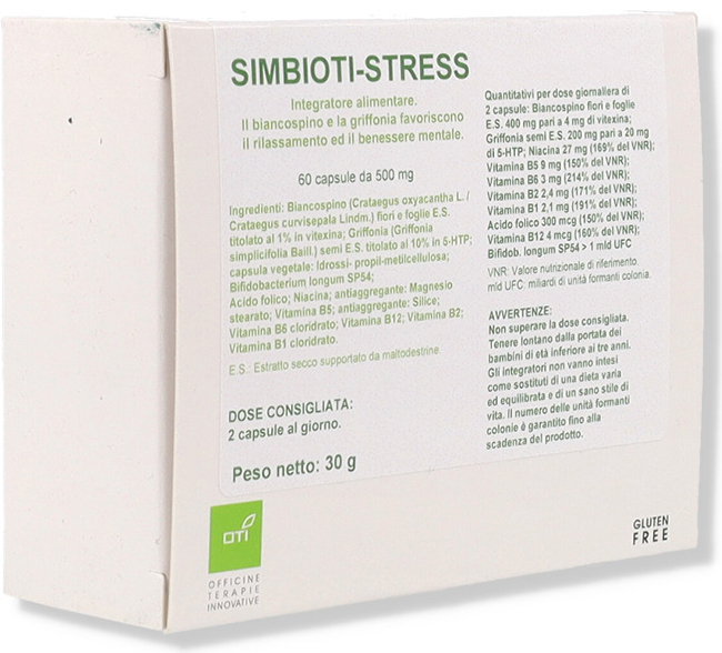 SIMBIOTI-STRESS 60 CAPSULE - Angeli Pharm