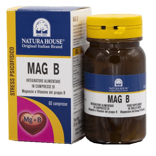 NH MAG B MAGNESIO + VITAMINE GRUPPO B 60 COMPRESSE - Angeli Pharm