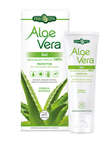 ALOE VERA CREMA 3IN1 ERBA VITA 200 ML - Angeli Pharm