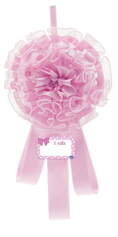 CHICCO ANNUNCIO NASCITA FIOCCO ROSA - Angeli Pharm