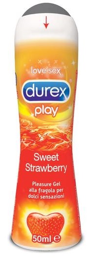 DUREX FRAGOLA GEL LUBRIFICANTE 50 ML - Angeli Pharm