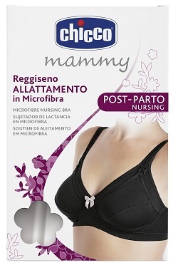 CHICCO MAMMY REGGISENO MICROFIBRA ALLATTAMENTO NERO 6D - Angeli Pharm