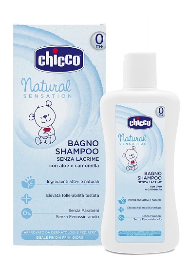 CHICCO BAGNO SHAMPOO NATURAL SENSATION 200 ML - Angeli Pharm