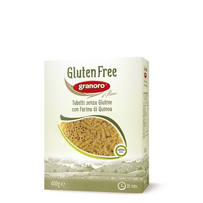 GLUTEN FREE GRANORO TUBETTI 400 G - Angeli Pharm