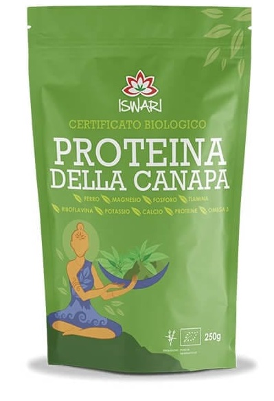 PROTEINE DELLA CANAPA BIO 250 G - Angeli Pharm