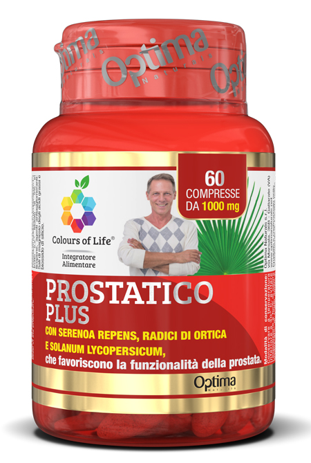 COLOURS OF LIFE PROSTATICO PLUS 60 COMPRESSE 1000 MG - Angeli Pharm