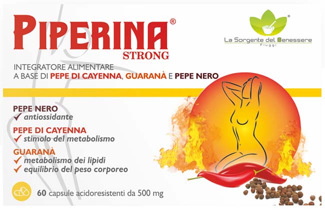PIPERINA STRONG 60 CAPSULE - Angeli Pharm