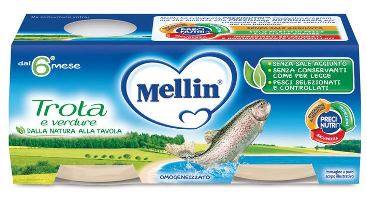 MELLIN OMOGENEIZZATO TROTA 2 X 80 G - Angeli Pharm