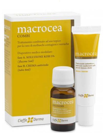 MACROCEA COMBI SOLUZIONE 5 ML + CREMA 8 ML - Angeli Pharm