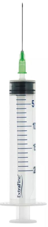 SIRINGA EXTRAFINE 20 ML CON AGO 2 GAUGE 21 0,80X40MM CONO ECCENTRICO 1 PEZZO - Angeli Pharm