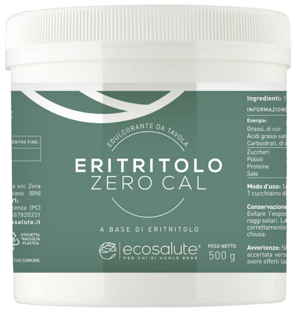 ERITRITOLO ZERO CAL 500 G - Angeli Pharm
