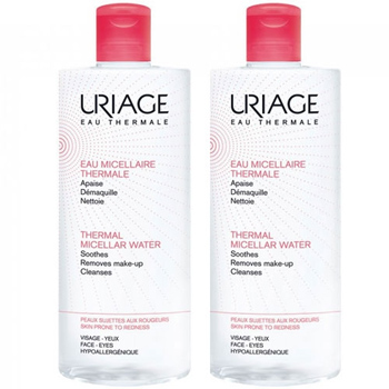 URIAGE EAU MICELLARE PER PELLI ARROSSATE 1+1 - Angeli Pharm
