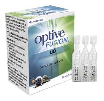OPTIVE FUSION UD SOLUZIONE OFTALMICA STERILE 30 FLACONCINI MONODOSE 0,4 ML - Angeli Pharm