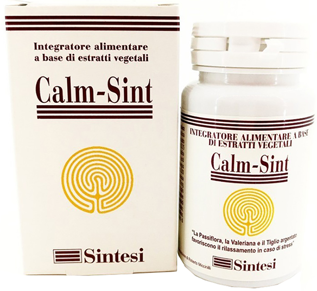 SINTESI DR MICCINILLI CALM-SINT INTEGRATORE PER L'ANSIA 60 COMPRESSE - Angeli Pharm