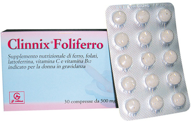 CLINNER FOLIFERRO 30 COMPRESSE - Angeli Pharm